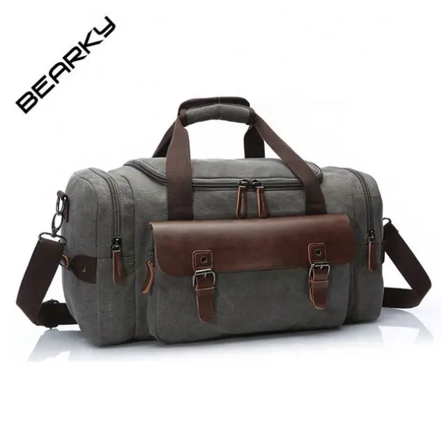 Manufacturers Large Luxury Designer Waterproof Canvas With Leather ...