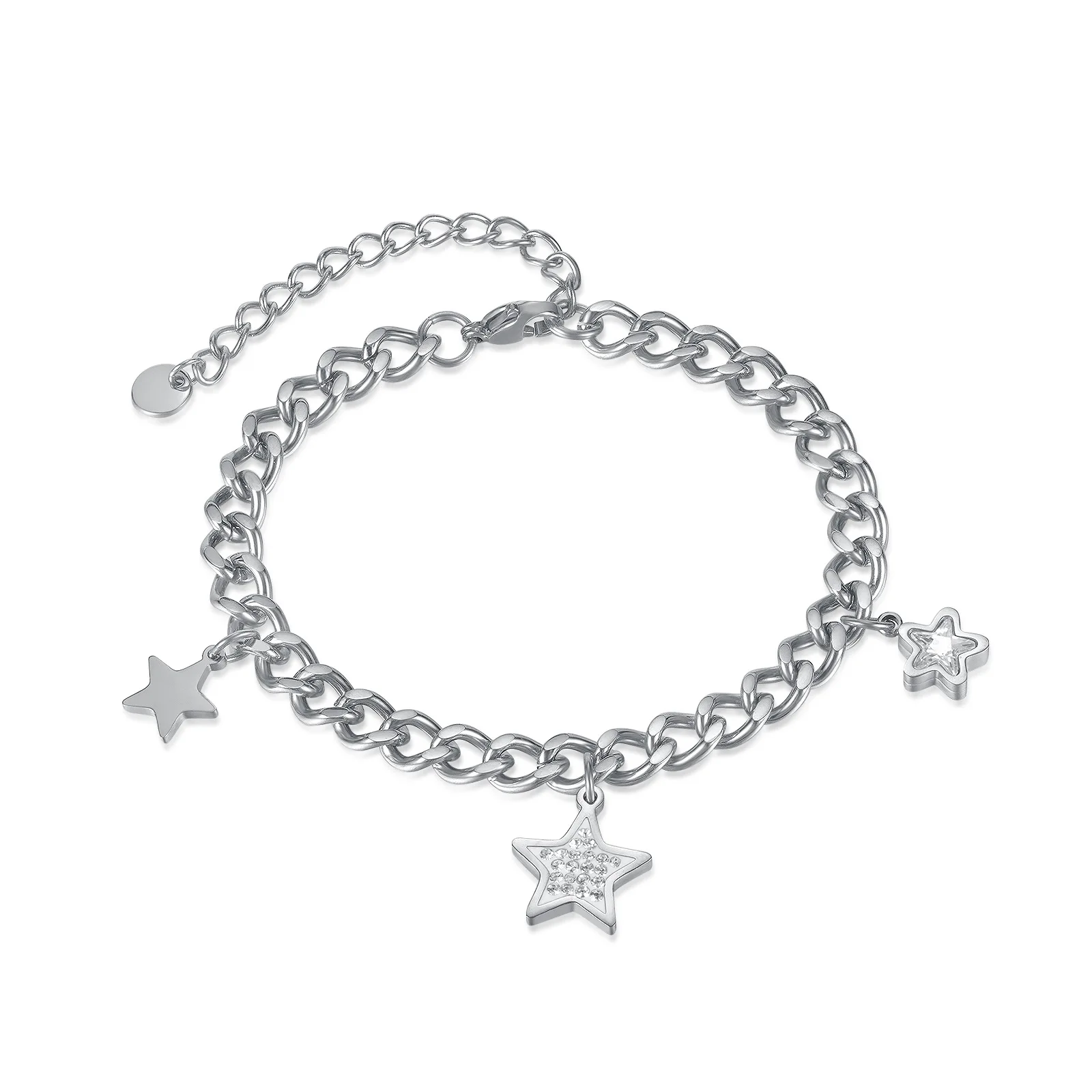 Shooting Star Double Chain Bracelet Sterling Silver Pandora, 46% OFF