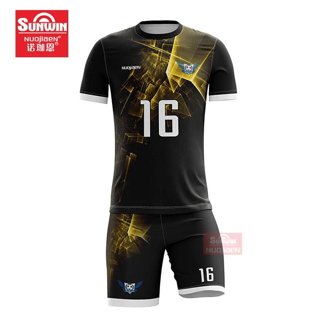 Cheap Custom Football Kits Uniform With Socks Kids Soccer Jersey