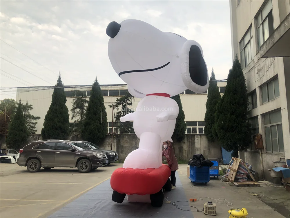 Advertising Inflatable snoopy Inflatables Model snoopy on Skateboard