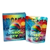 Glace arc-en-ciel bleue