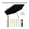 Carbon fiber ultralight 6-rib 127g - light brown