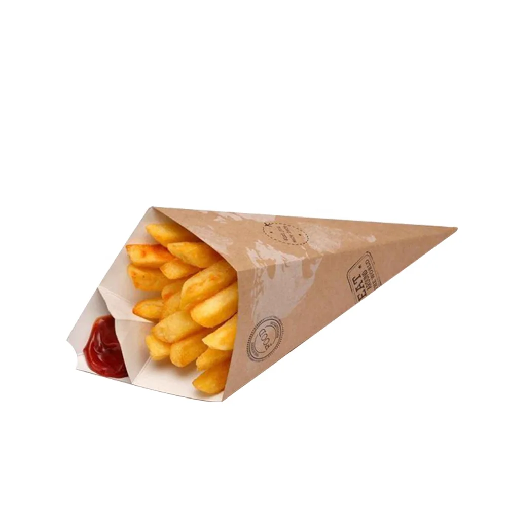  Focalmotors 20PCS Disposable Fast Food Fries Packing Box/French  Fry Box Takeaway Packaging Box, M : Industrial & Scientific
