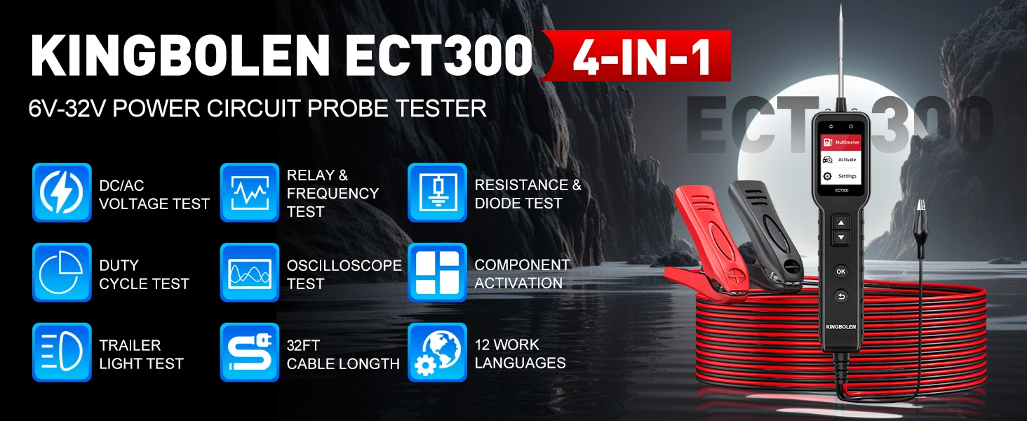 Kingbolen ECT300 Car Circuit Tester