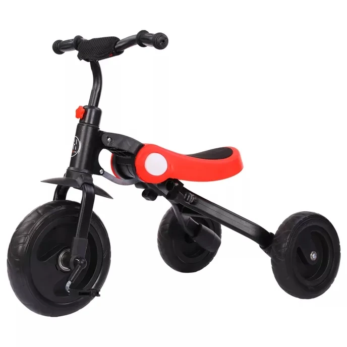 Triciclo per bambini in e bici senza pedali per bambini piccoli con  pedali rimovibili