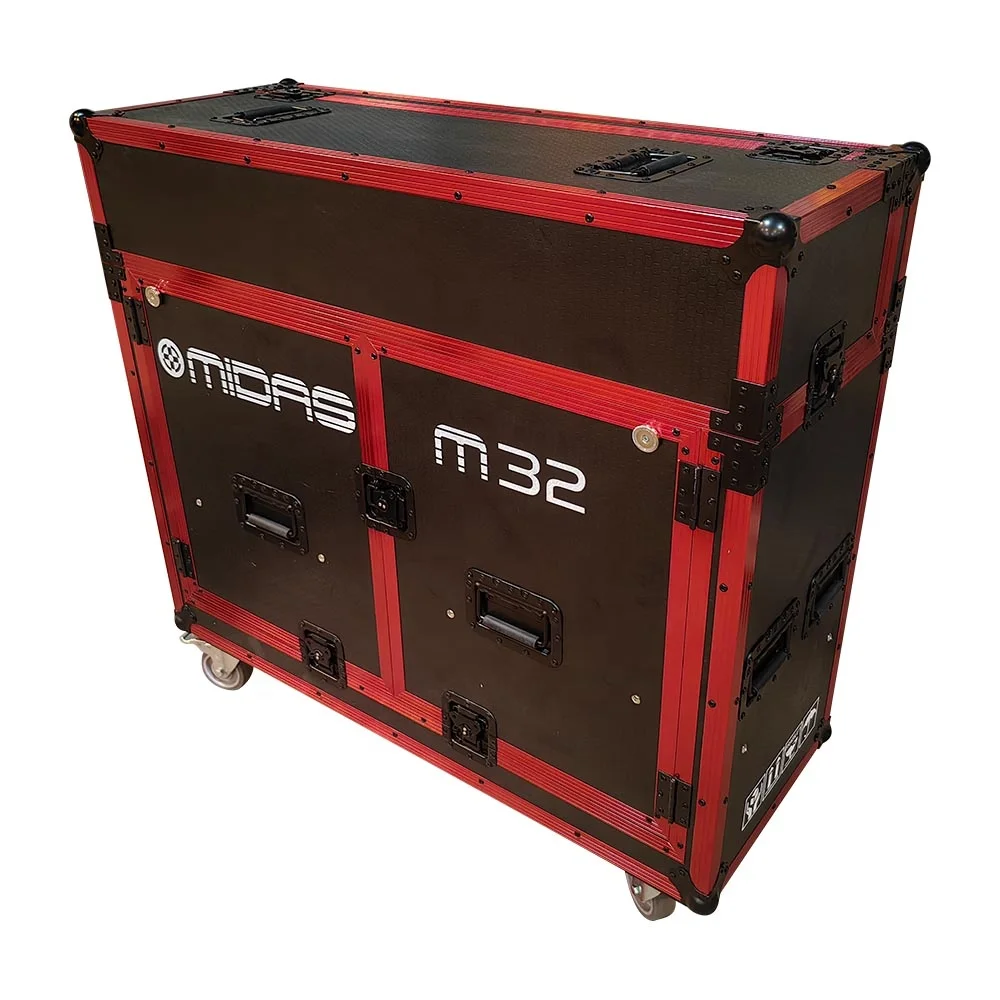 Customized Midas M32 Live Flight Case Hydraulic Version Pa System Music Equipment Digital Mixer Flight Case Outdoor