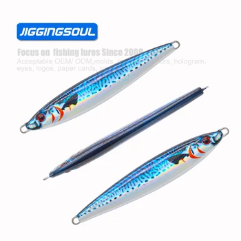 30g40g 3D Printed Fishing Lure Saltwater Fishing Vertical Jig Fast Quick Sinking Artificial Bait Barracuda – Metal Jig – view 3