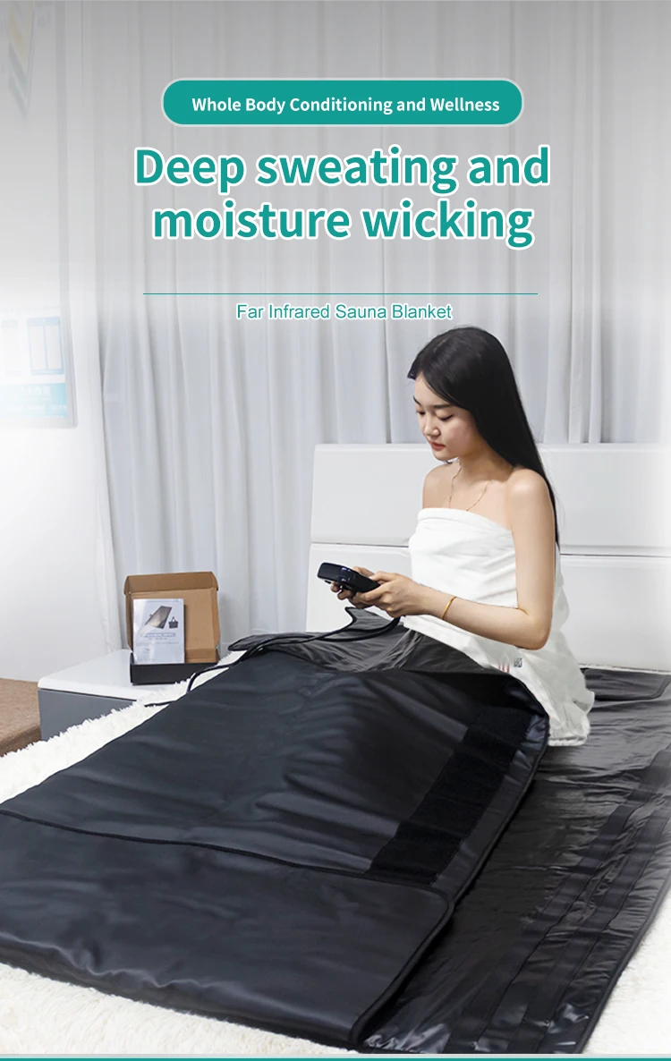 Guangyang In Stock Higher Dose Infrared Sauna Blanket Low Emf Full Body
