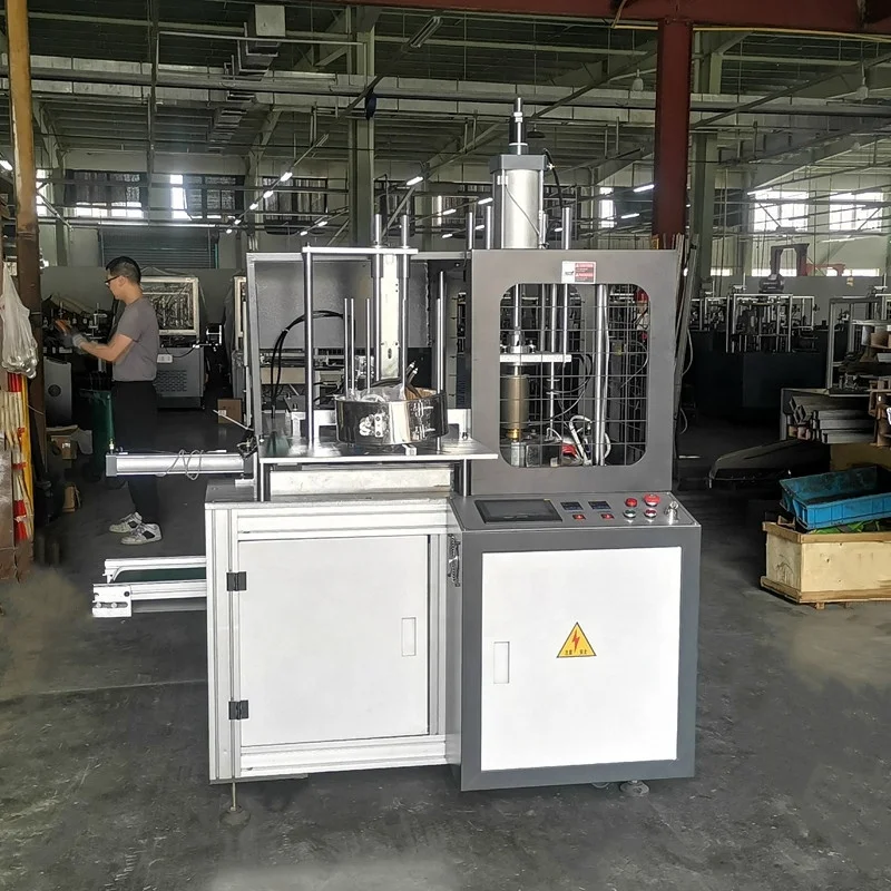 DS-JG Full Automatic Korean Air Fryer Paper Liners Making Machine Used in Korea Dutch Oven with Core Components PLC and Engine