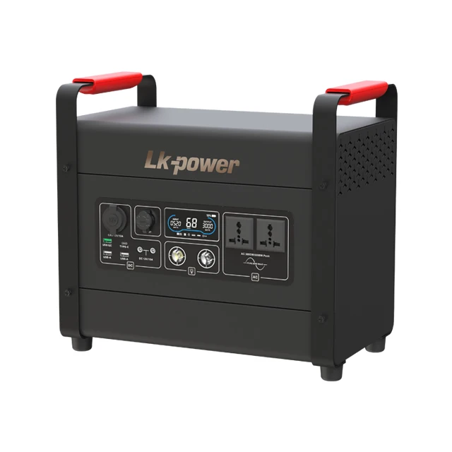 Lithium Battery Backup Portable Power Station 1920wh Rechargeable Generator with 3000 Watt AC Inverter