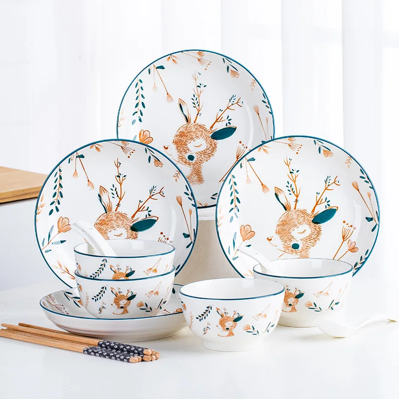 16 Piece Dinnerware Set Multiple Styles Luxury Ceramics Gold Rim Dinner Ware Belgium Dinnerware Classy