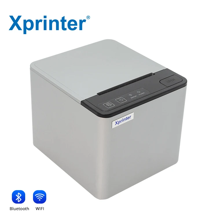 Xprinter XP-Q809K Thermal Printer POS Imprimante Thermique 80mm Support QR Code and PDF417 Thermal Receipt Printer