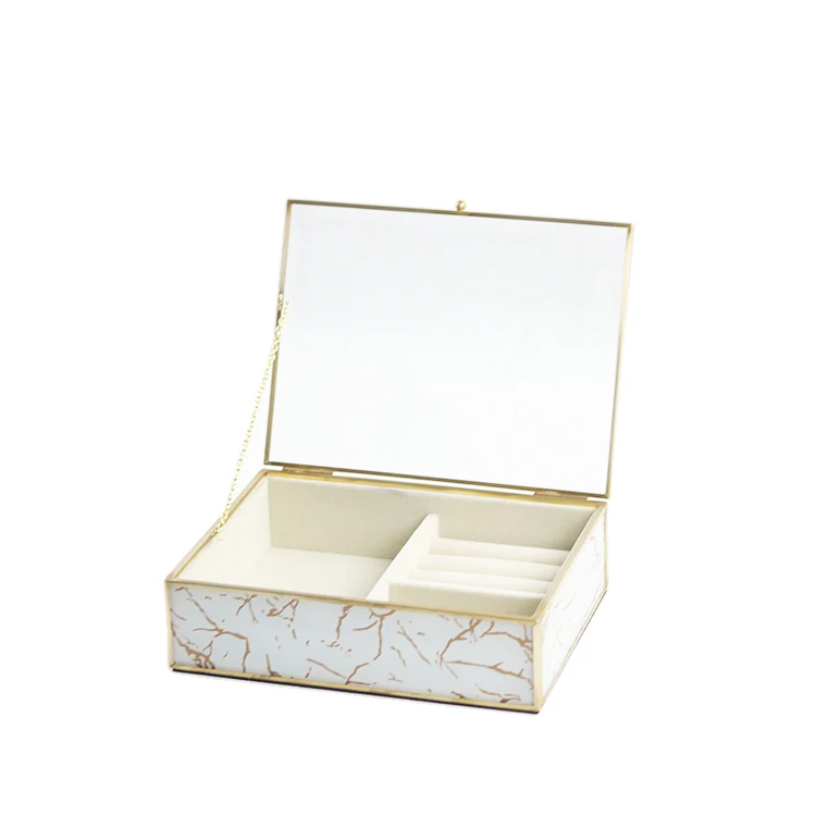 Manufacturer low price high quality European style jewelry box interior decoration
