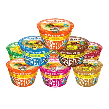 Оптовая цена продажа Китайской лапши быстрого приготовления 18 мисок из цельной коробки лапша рамен