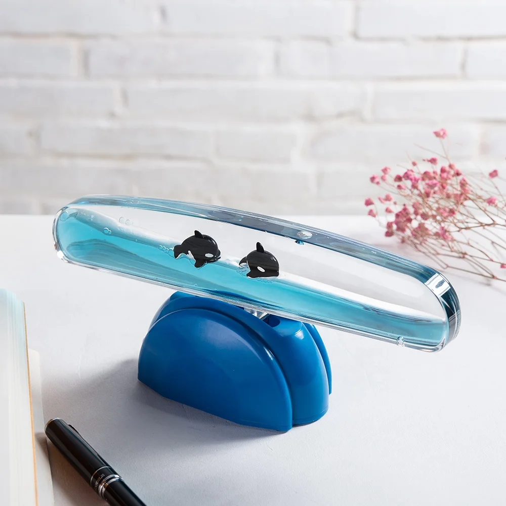 Water Flow Fish Floater up Down Simulation Balance Seesaw Decoration European Creative Living Room Modern Minimalist Home