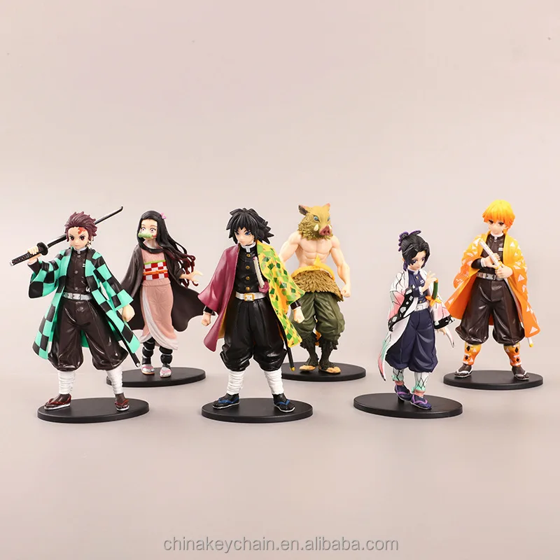 Hot-selling Anime Demon Slayer Character Model Decoration Collection Toy Blind Box Demon Slayer Action Figure