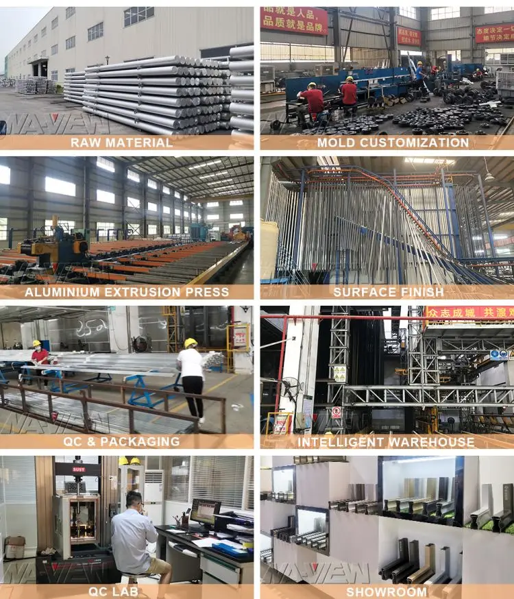 Top Ranking Factory Boat Windscreen Extruded Aluminium Window Door Frame Channel Extrusion