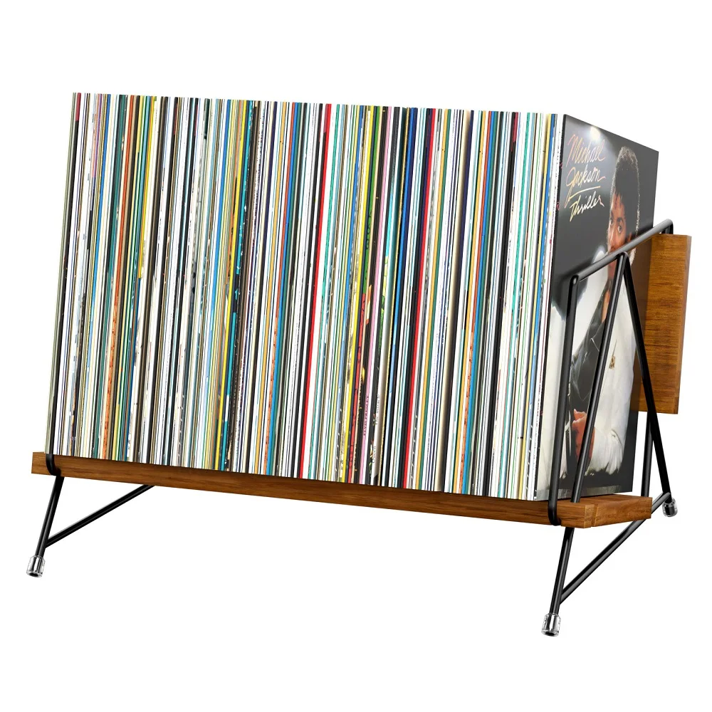 Acrylic Floating Shelf Album Vinyl Record Cd Dvd Storage Rack Holder