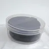 53mm leather powder puff box-3 black