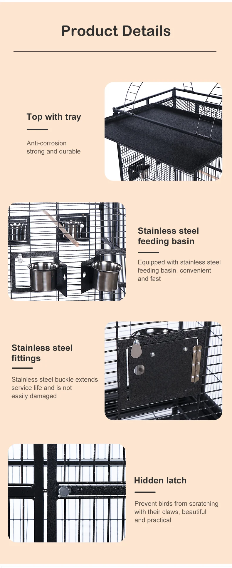 Picture of Large Bird Flight Cages - Eco-Friendly & Stylish Options