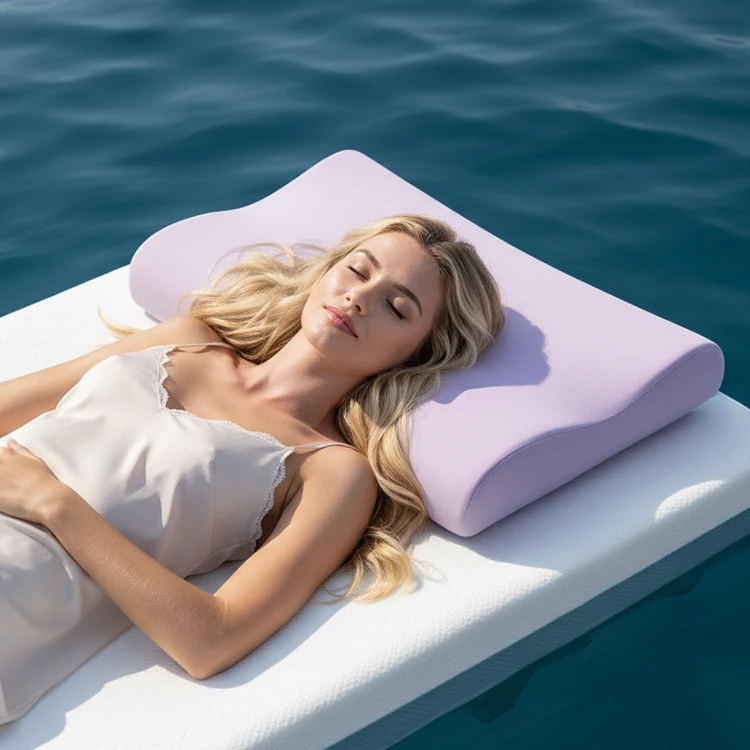 OEM Almohada de Cama de Espuma de Memoria Personalizable Almohada Ortopédica Cervical Transpirable para la Cama