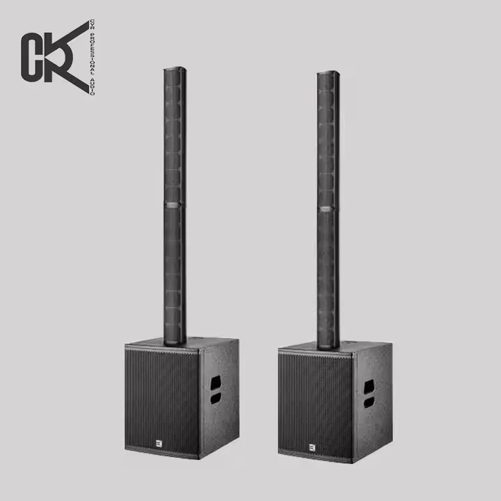 Single Active 15 Inch Subwoofer Powerful Bass DJ Set Concert Sound System Audio Studio Equipment