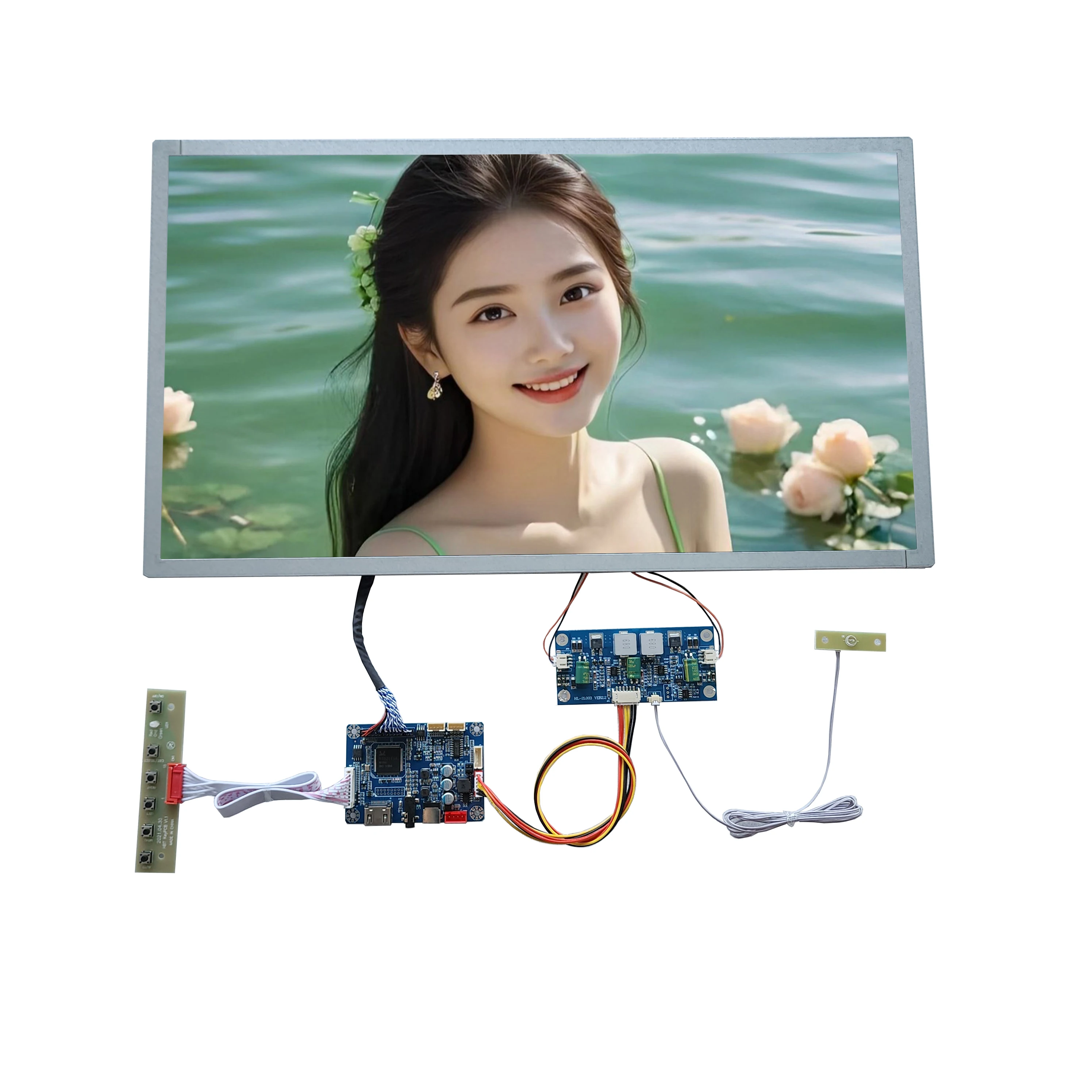 High Brightness MV238FHB-N30 Industrial Medical Imaging LCD Panel 1000nits 1080P 23.8 inch Resolution 1920x1080 TFT LVDS