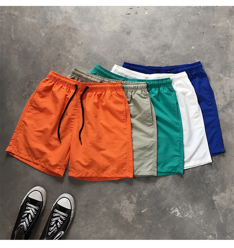 Maillot de bain personnalisé en Polyester pour hommes, maillot de bain court, planche solide, short de plage, été, 579_voghion.com