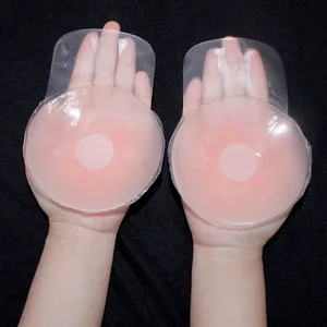 Ultra-Thin Silicone Wedding Chest Stickers Breathable Invisible Lifting Top Anti-Sagging Nipple Bra Top Breast Petals