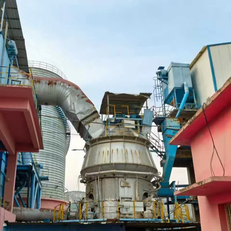 90% New Cement Clinker Grinding Line SHMS38.4 Vertical Roller Mill 120t/h Capacity 1 Year Warranty for Cement Plant