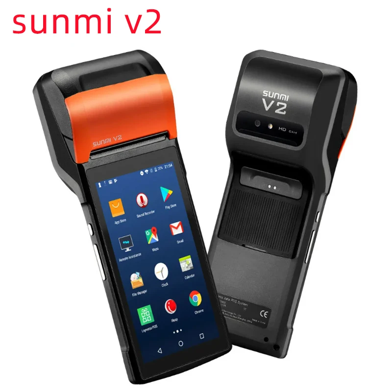 New Pos Systems Payment Terminal Sunmi P2 V2 Pro Android 11 Card ...