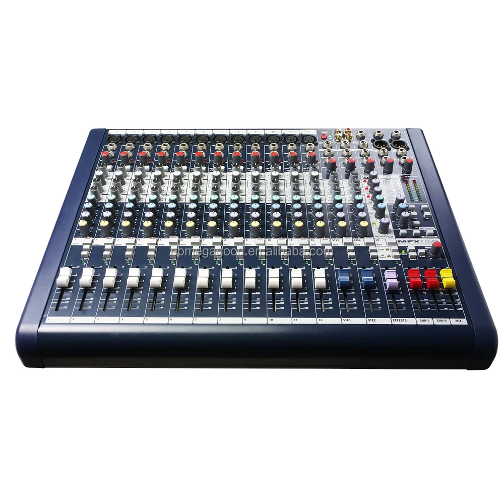 MFX12/2 Professional Audio Mixer MFX12/2  DJ Audio Mixer Console