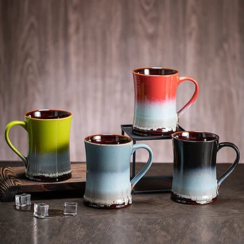 High Quality Custom Creative Wholesale Large Germany Beer Stein Cup Big Capacity Tea Water Milk Mugs Nordic Ceramic Coffee Mug