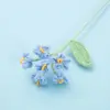 Finished product6First Myosotis sylvatica bouquet (blue)
