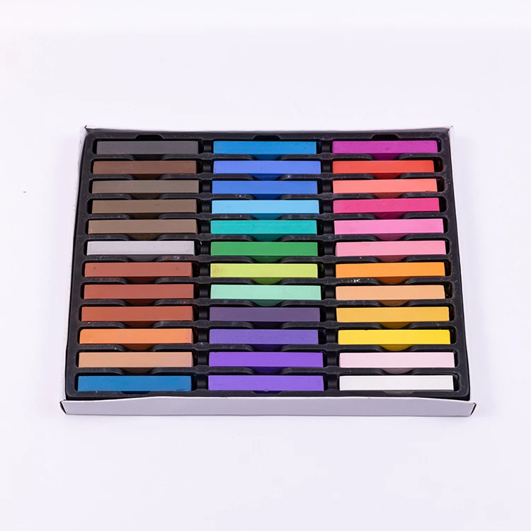 Оптовая продажа креативная пастель 12/24/36/48 набор цветных мелков для рисования
