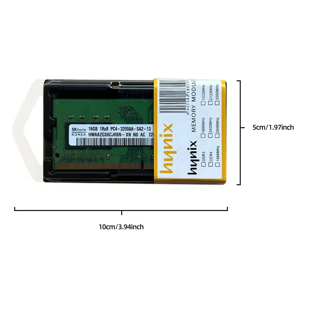 SK Hynix 16GB DDR4 Server Memory RAM HMAG78EXNRA084N  for RDIMM 3200MHZ ECC Stock Product DDR4  HMAG78EXNRA084N