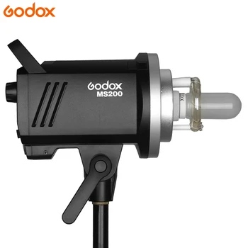 Godox MS200 200W  Portable Mini Master Studio Flash Light Lighting Photo Mini Flash Strobe Light Small Studio Photography detail image