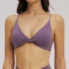 Red bean purple Bra