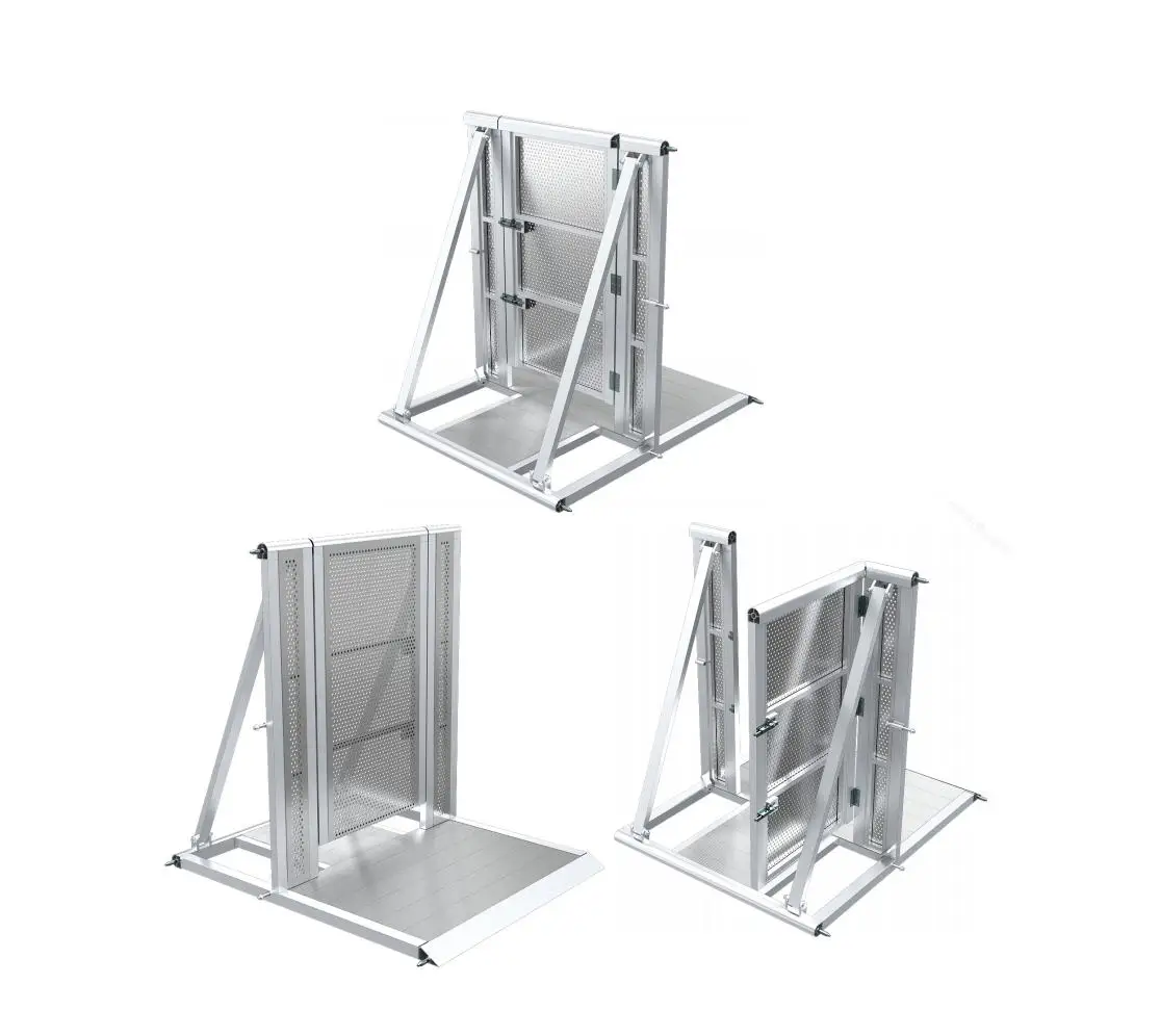 Aluminum Barrier Crowd Control  Safety Barrier for Outdoor Stage Event Concert Protection Barricade Quick Assemble