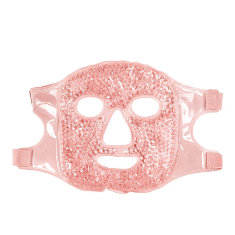 Reusable Face Eye Mask Flexible Gel Bead Cooling Face Mask for Face Puffiness