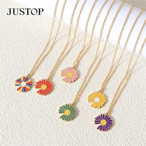 Bijoux En Acier Inoxydable Real 18k Gold PVD Plated Chain Necklace Other Fashion Copper Brass Necklace for Women Jewelry