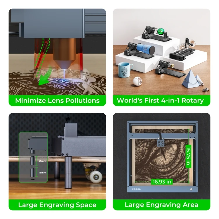 New Condition Upgraded Laser Engraver Limited Switch Design MASTER 7W Laser cutting Engraving Metals