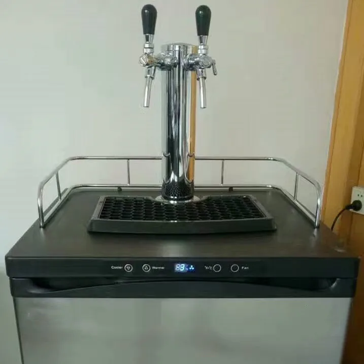 High Speed Beer Draft Stored Refrigerated Tower Dispenser With Digital Display