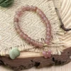 Strawberry Quartz Bracelet