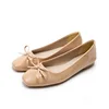 Khaki patent leather