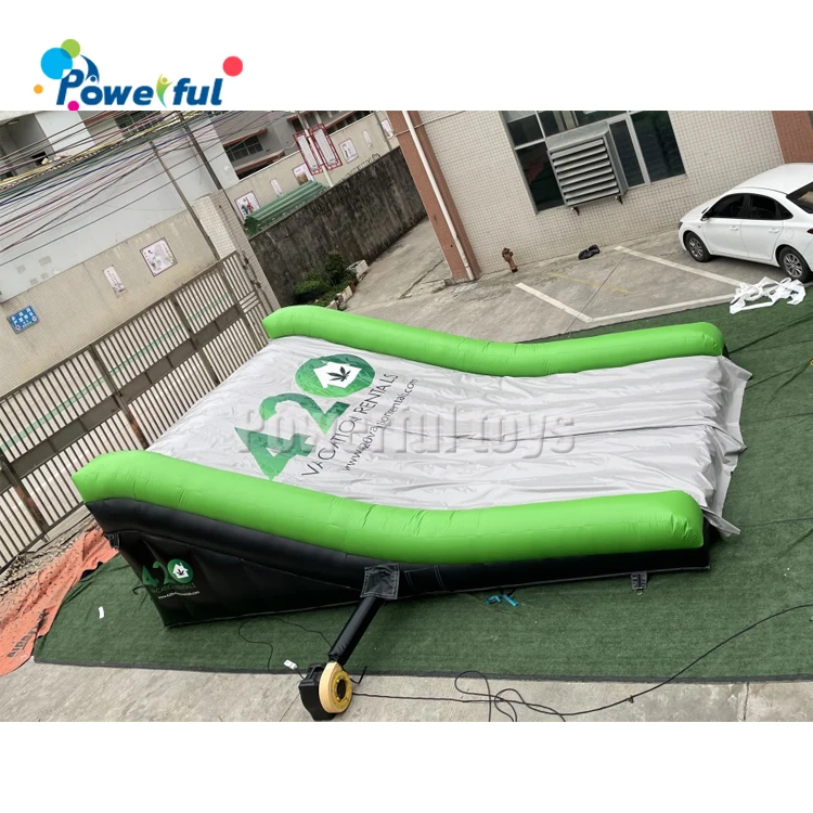 Bmx Inflatable Ramp Funny Sport Inflatable Airbag Lander Ramp Inflatable Dirt Bike Airbag ...