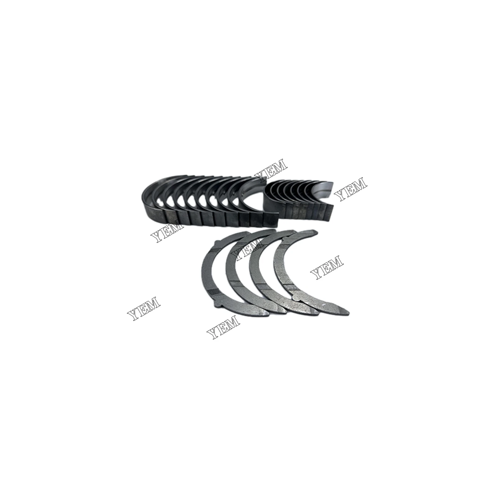 4TNE88 Main Bearing and Connecting Rod Bearin Kit & Thrust Washer Set Fit for Yanmar Industrial Machinery Spare Parts