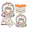 7-inch and 9-inch paper cups and paper towels-25 each