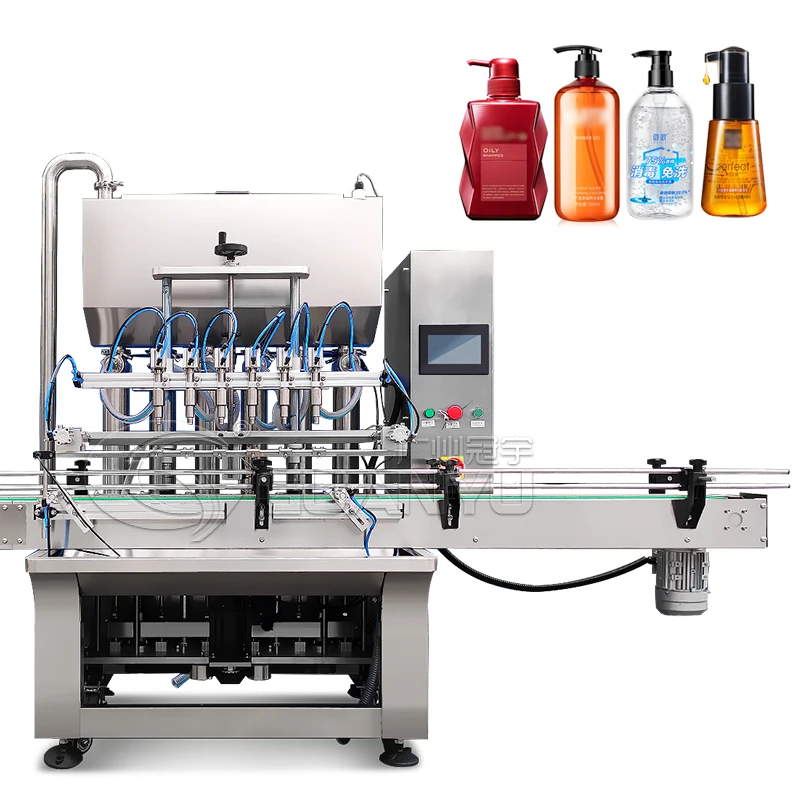 High Quality Automatic Liquid Detergent Face Wash Butter Filling Machine Shampoo Liquid Soap Cosmetic Bottle Filling Machine