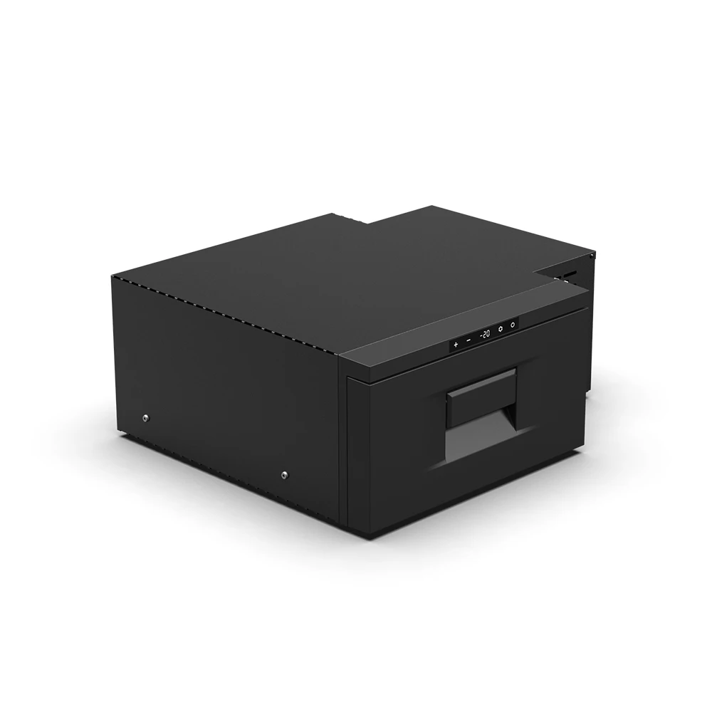 Alpicool DM30 Small Capacity Steel Freezer AC DC Compressor Cooler Box Sturdy Truck Van RV Fridge Portable Car Refrigerator